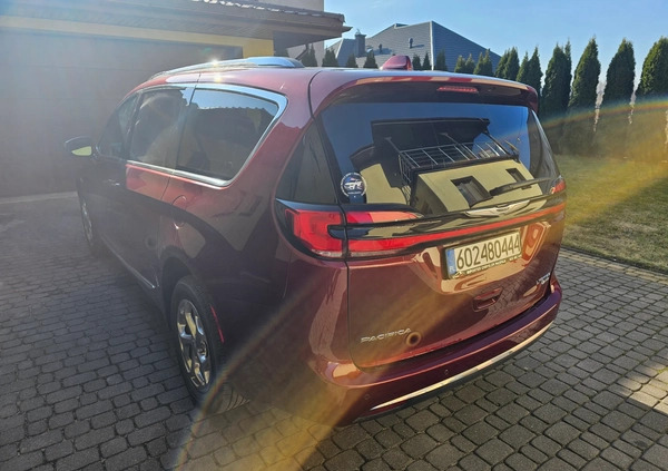 Chrysler Pacifica cena 221000 przebieg: 22164, rok produkcji 2021 z Tolkmicko małe 407